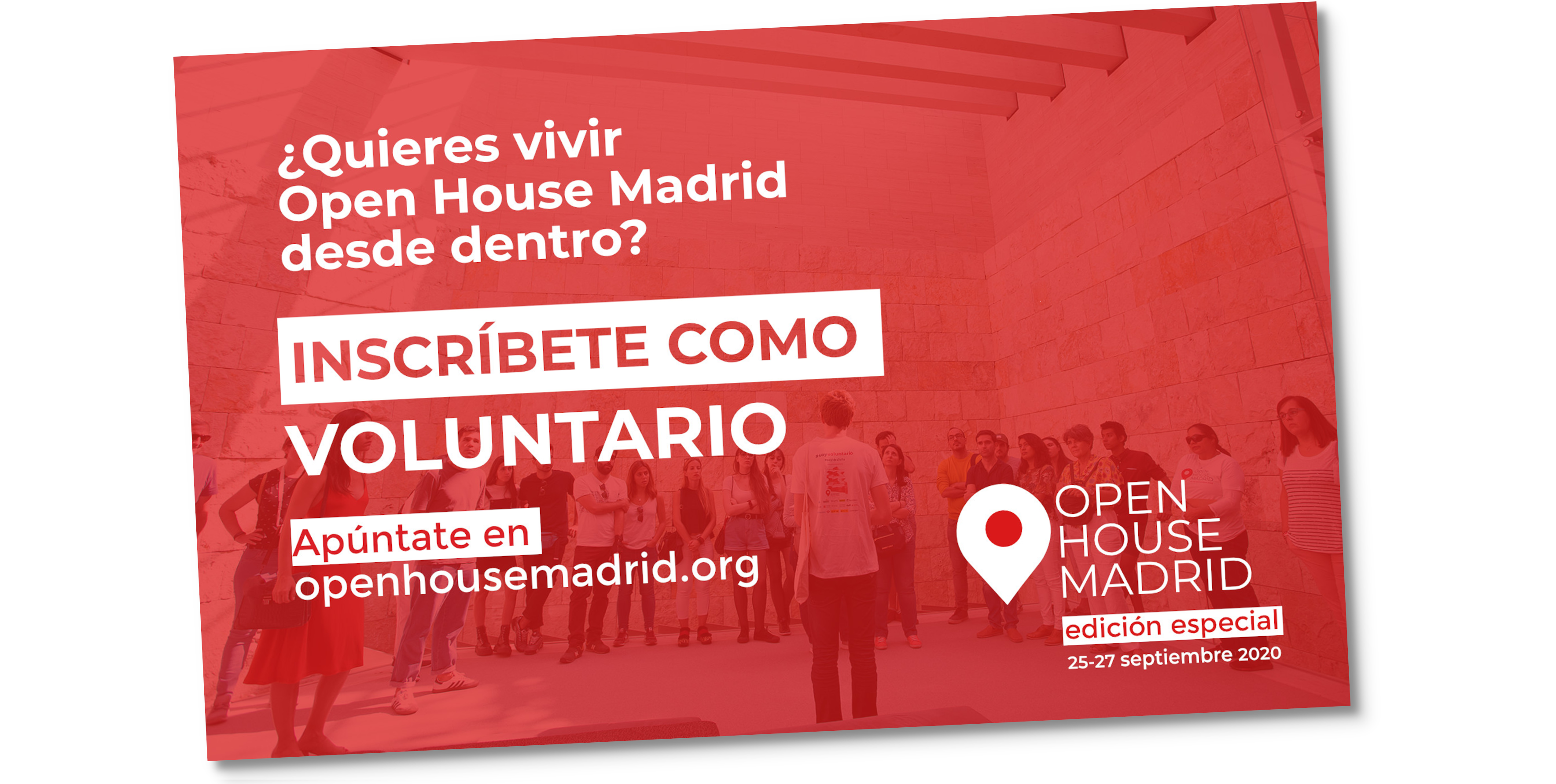 Open House Madrid: Inscríbete como voluntario