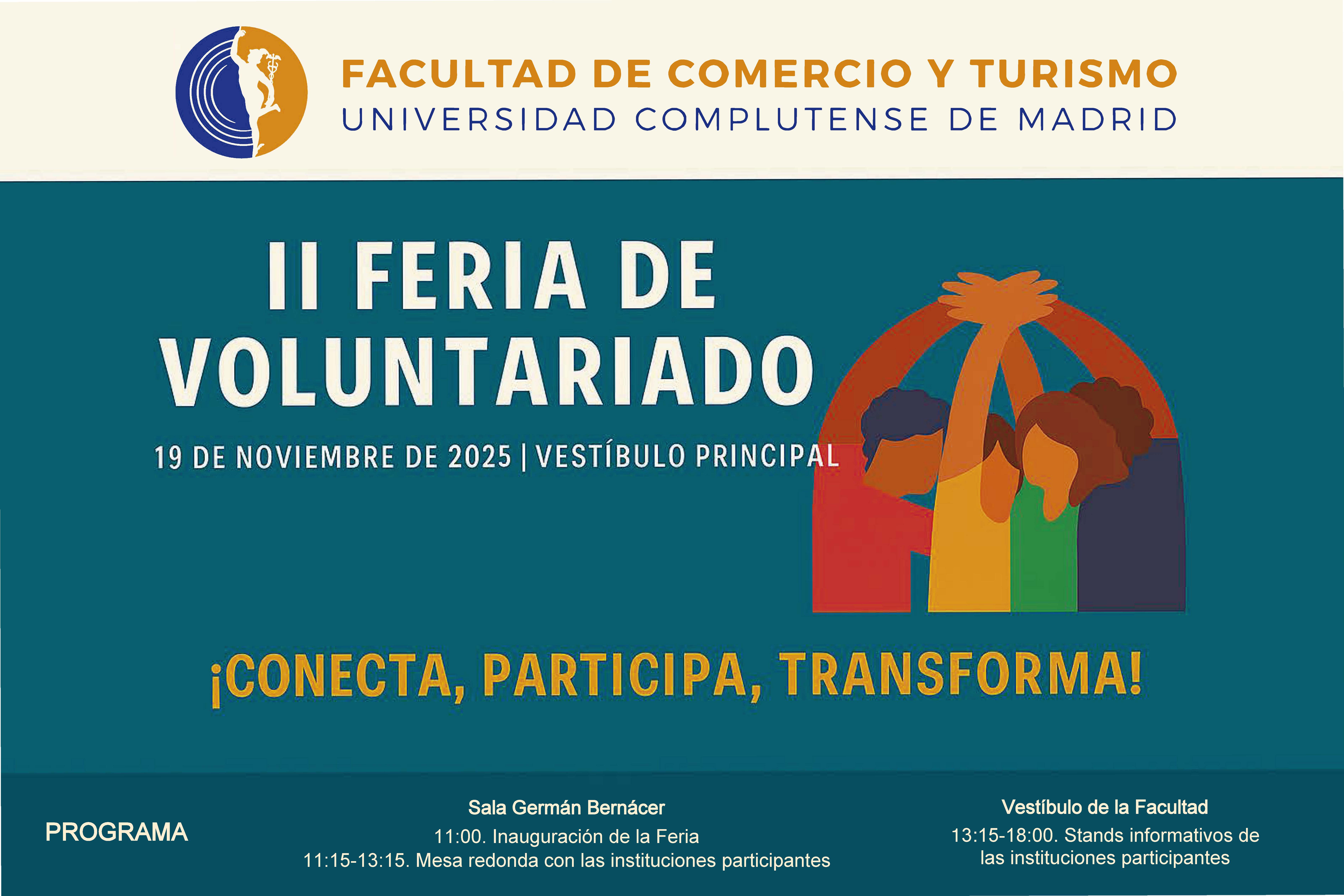 La Facultad de Comercio y Turismo celebra la II Feria de Voluntariado